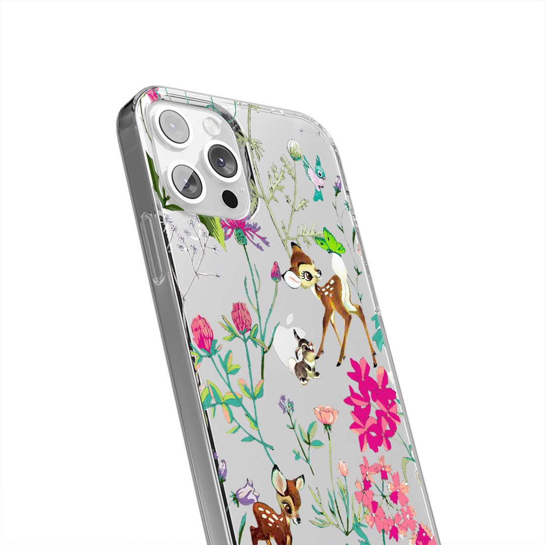 Husa de Protectie Silicon Disney Bambi Transparenta Iphone 11 Originala - 4 | YEO